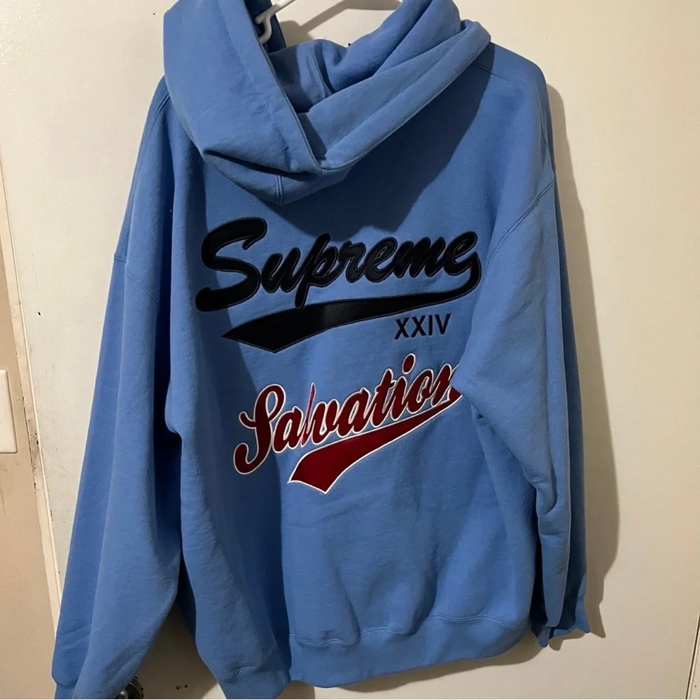 Supreme | Sweaters | Supreme Salvation Zip Up Hooded Sweatshirt